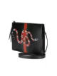 Gucci web and snake messenger bag