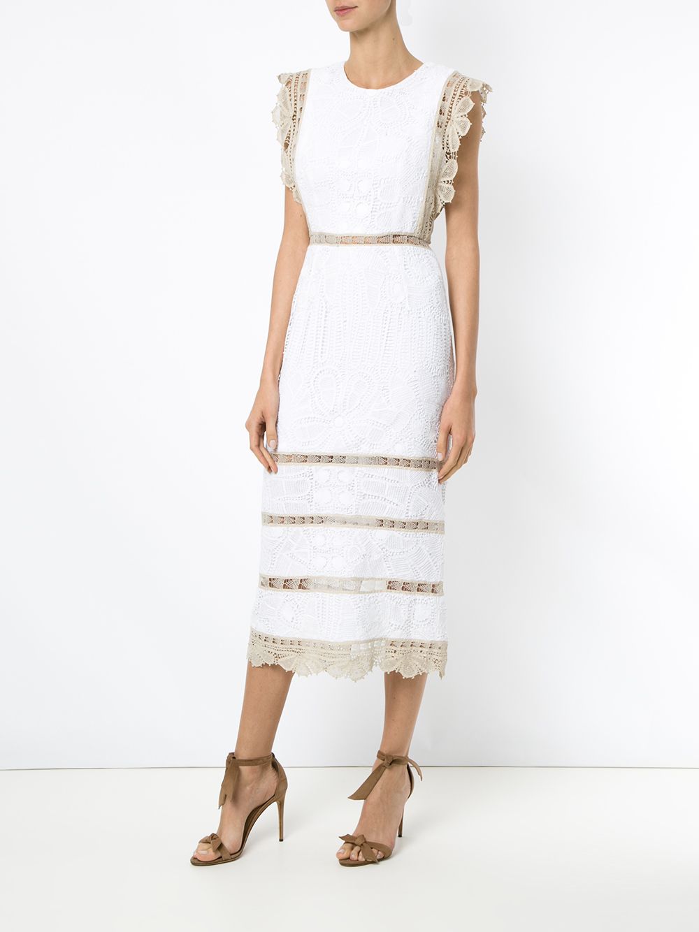 фото Martha medeiros lace midi dress