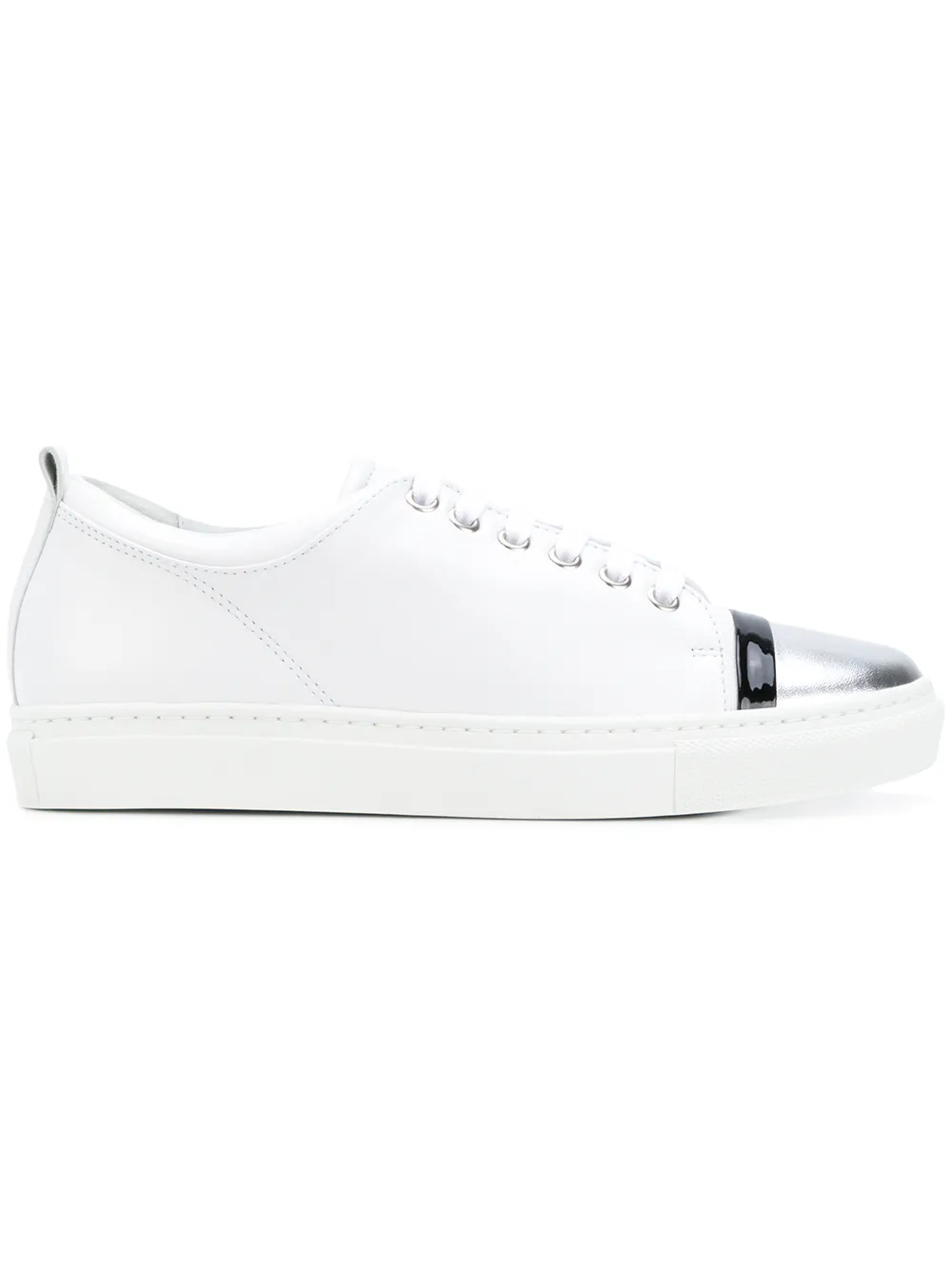 Lanvin sneakers met neuskap Wit
