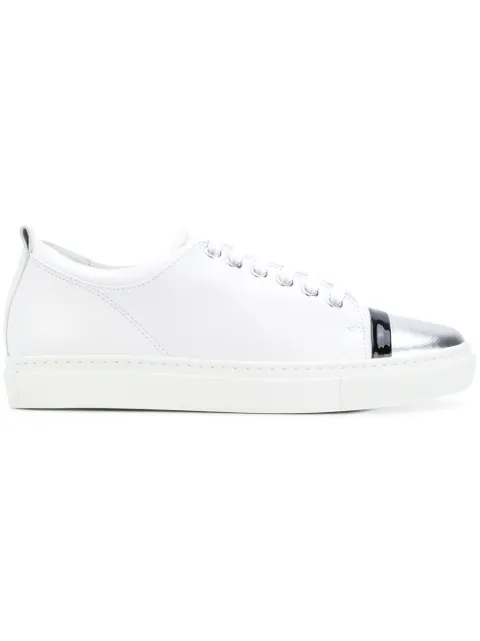Lanvin baskets à bout contrastant