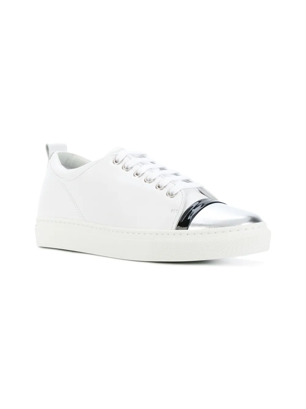 Lanvin sneakers met neuskap Wit