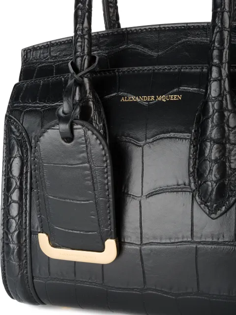 alexander mcqueen black crocodile