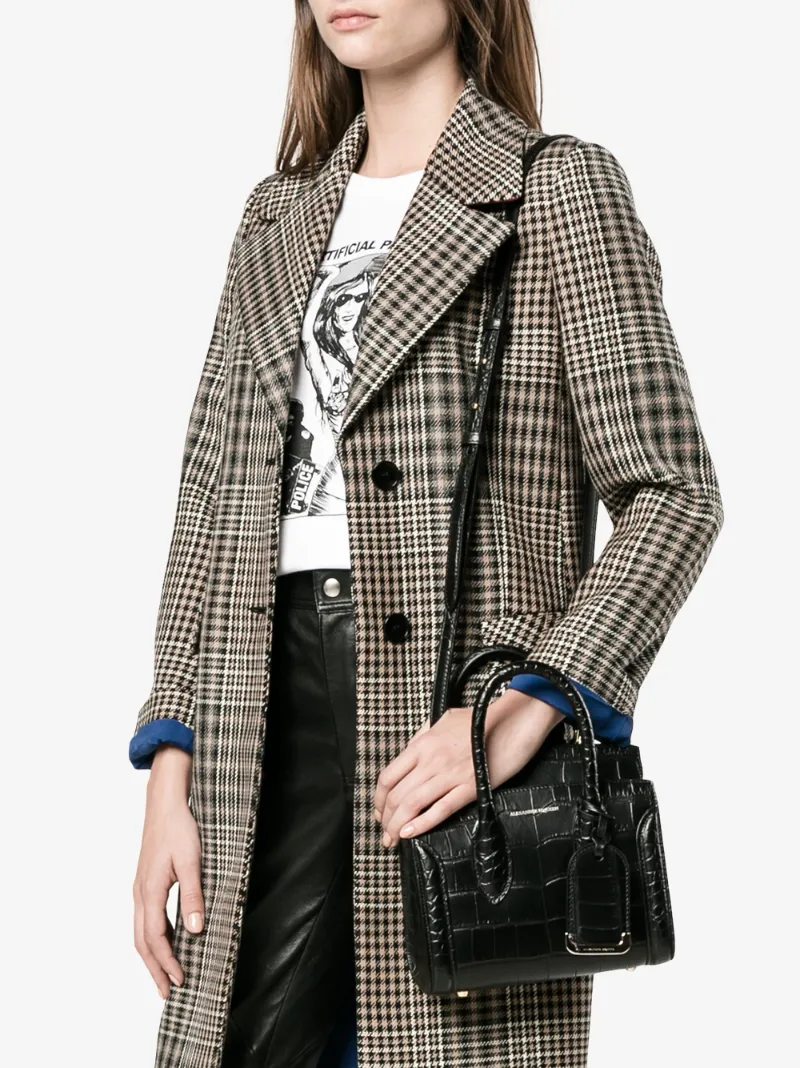 alexander mcqueen mini leather shopper