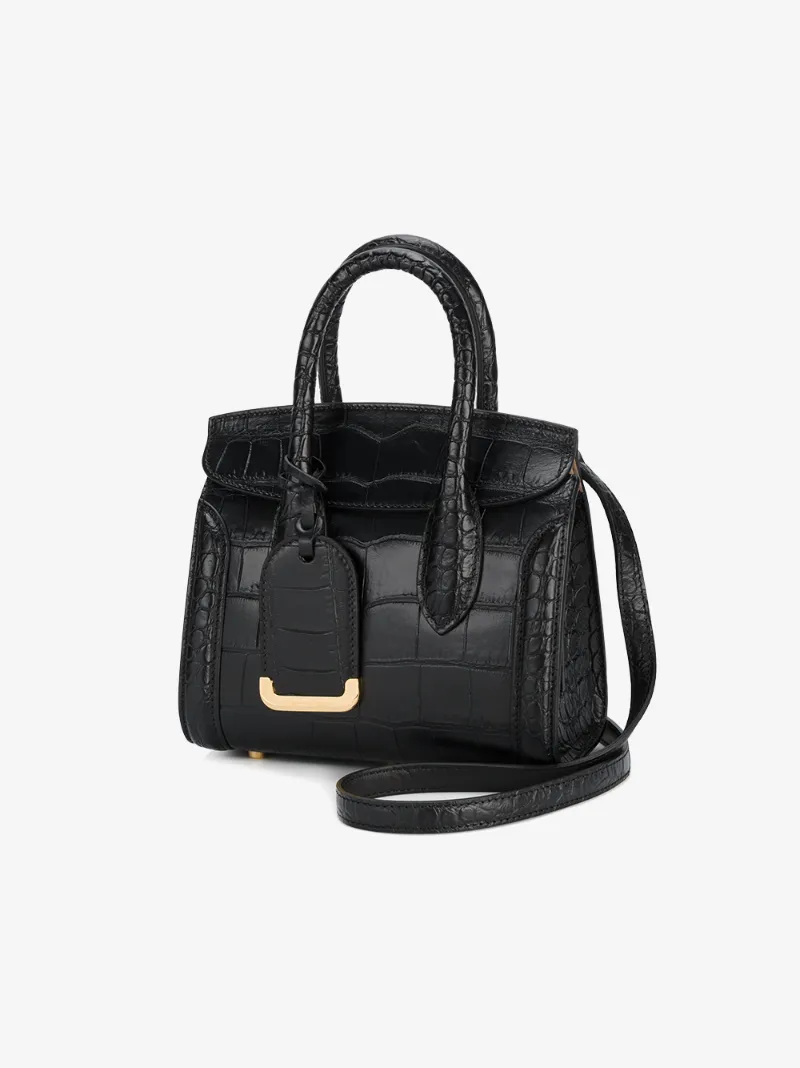 alexander mcqueen mini leather shopper