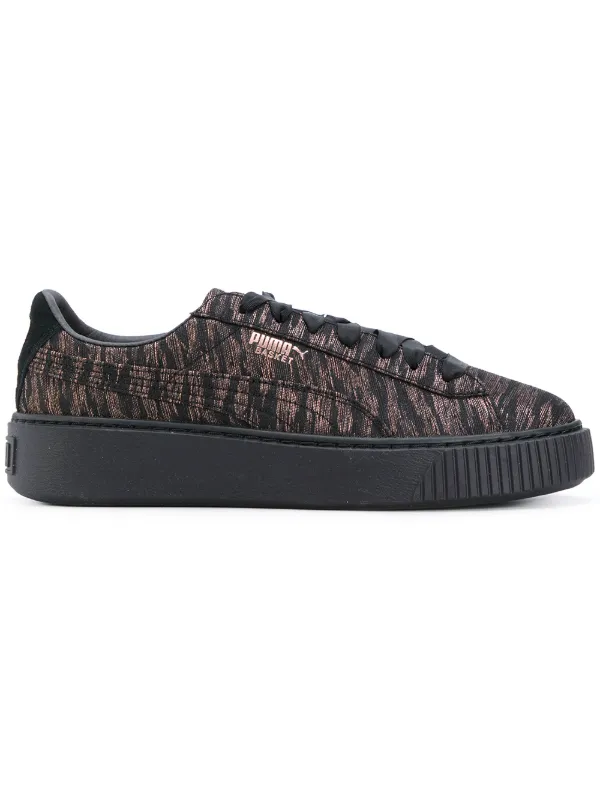 puma basket platform sneaker