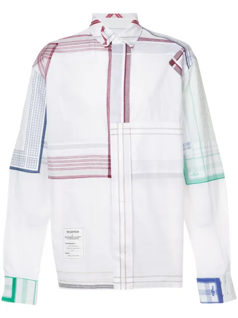 Click to view more detailed imagery on our partner's website Maison Margiela Re-Edition Cotton Voile Shirt In White