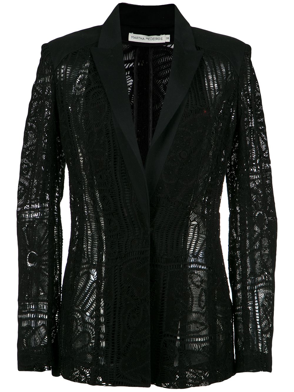 фото Martha Medeiros lace blazer