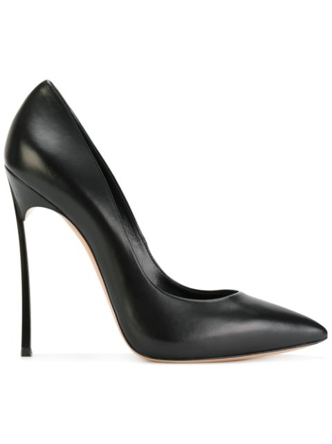 casadei black pumps