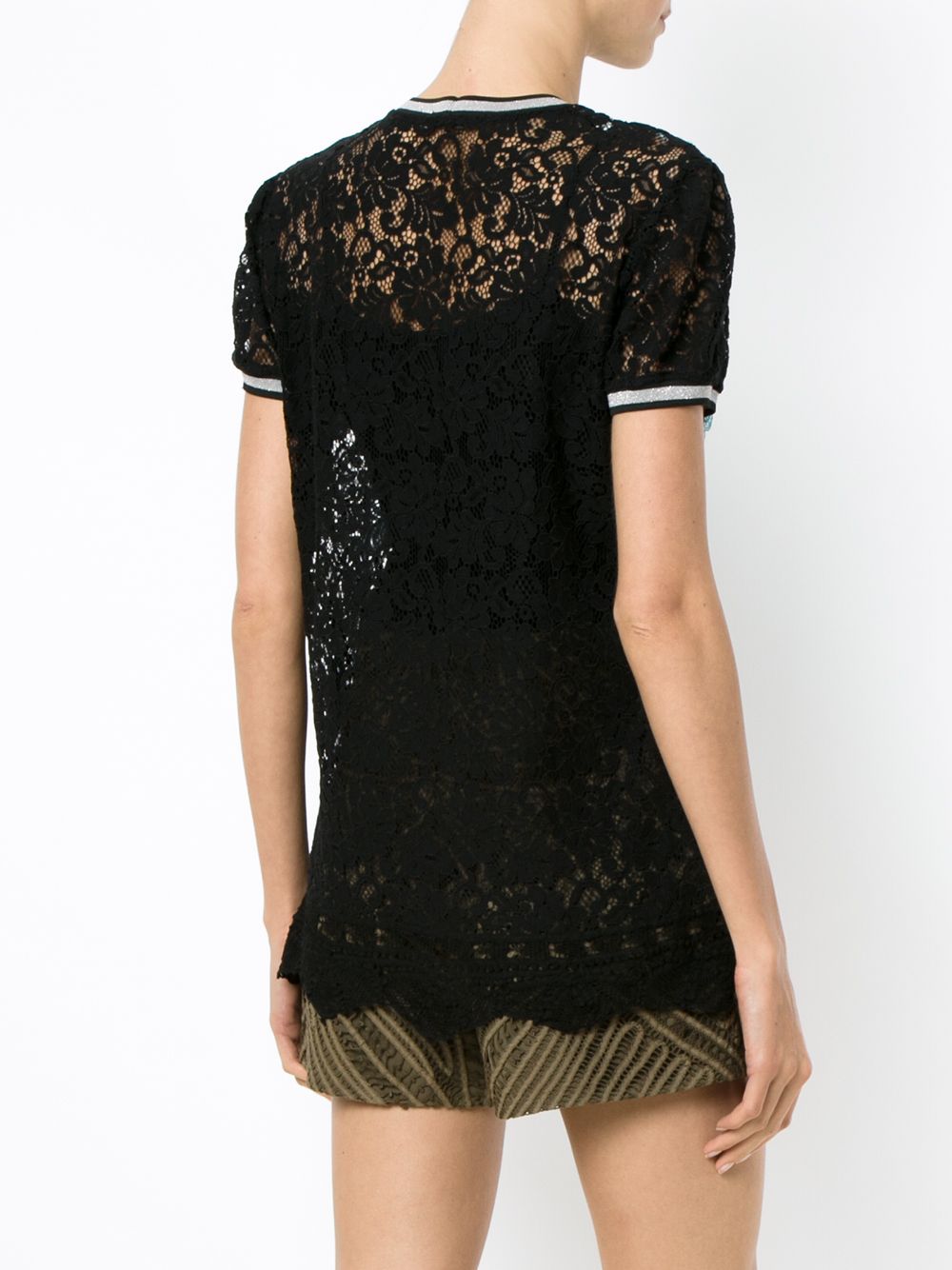 фото Martha Medeiros lace t-shirt