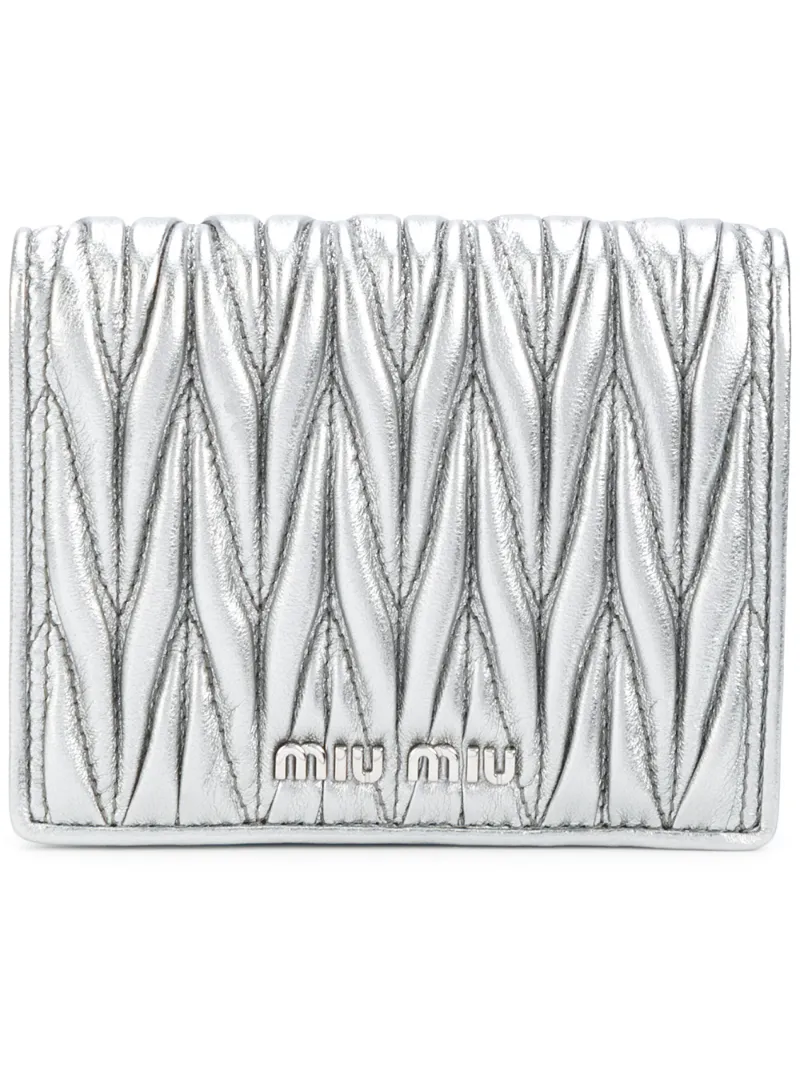 Miu Miu стеганый кошелек