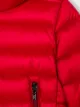Moncler Kids سترة مبطنة بغطاء رأس
