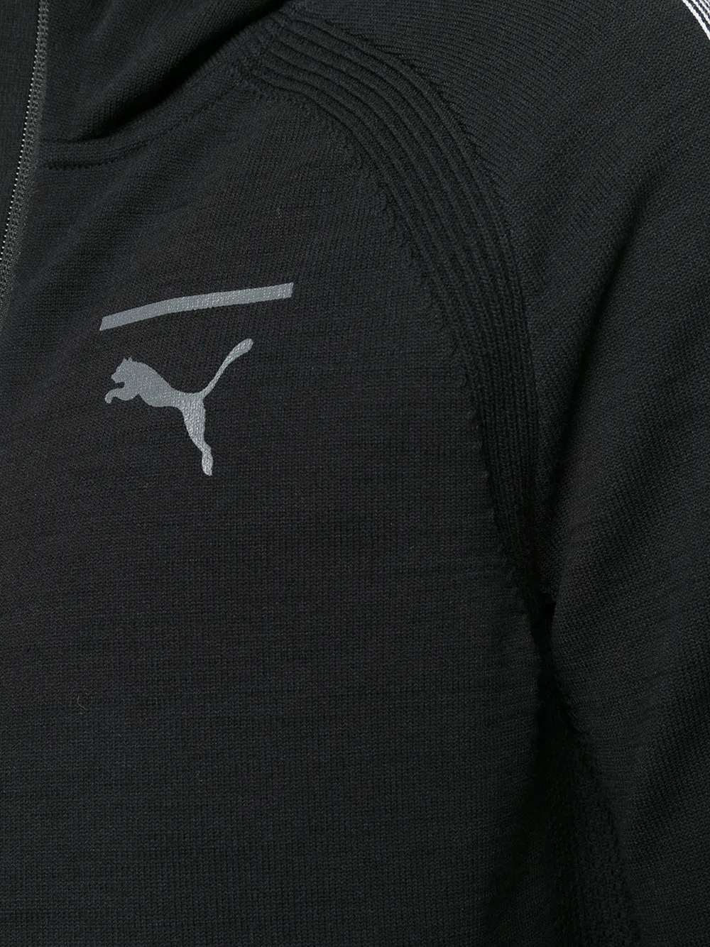 PUMA lichtgewicht hoodie met rits Zwart