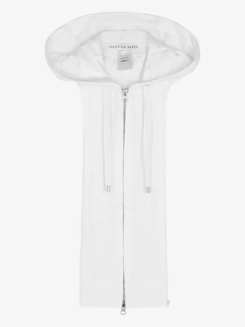 Veronica Beard sudadera con capucha y cremallera