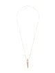 Image 1 of Diane Kordas diamond line amulette necklace