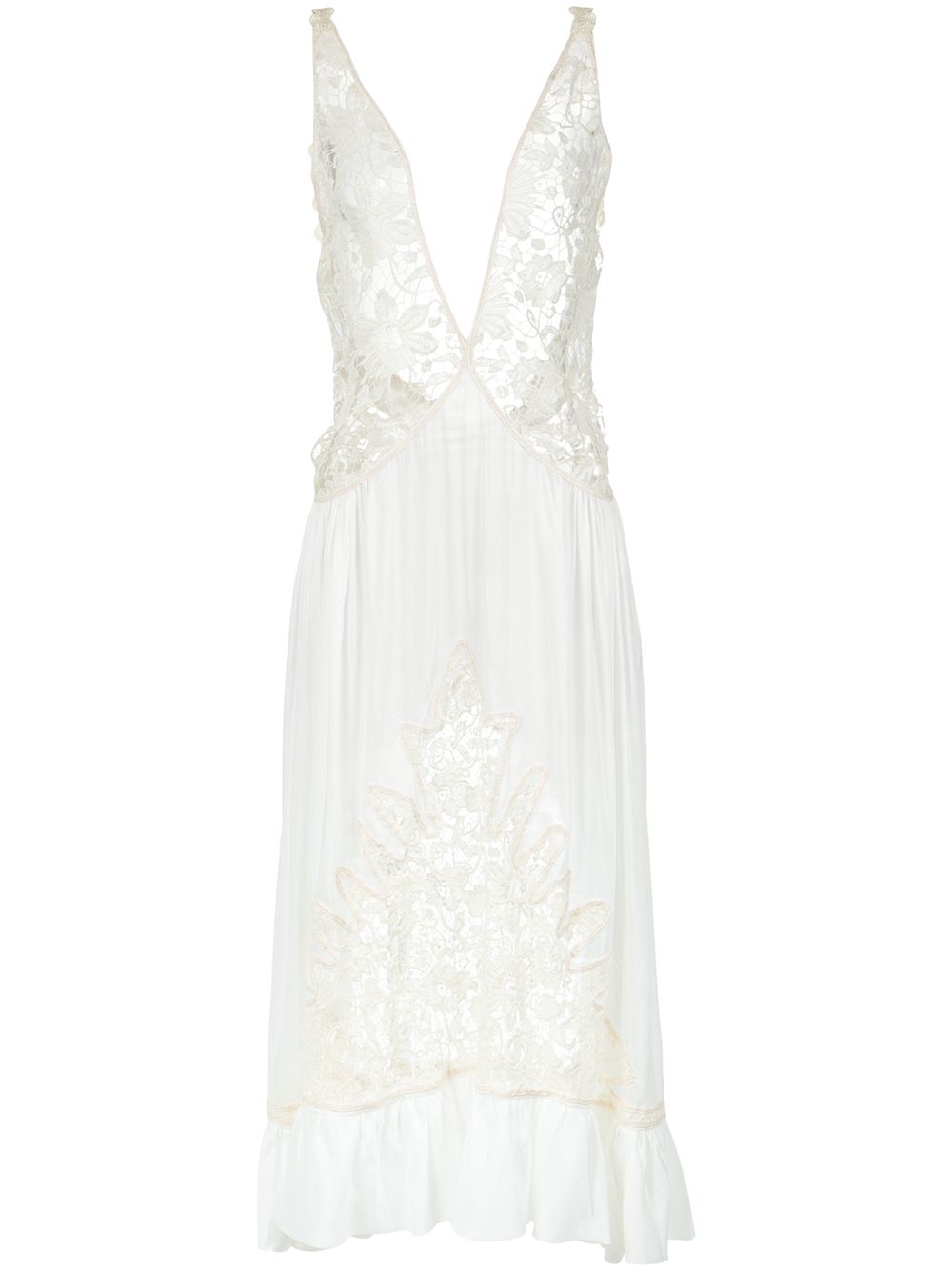 фото Martha medeiros lace midi gown