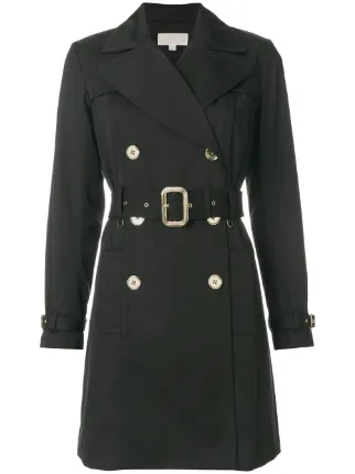 michael michael kors belted trench coat