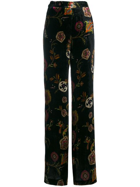 etro silk pants