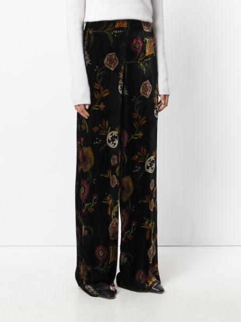 etro silk pants