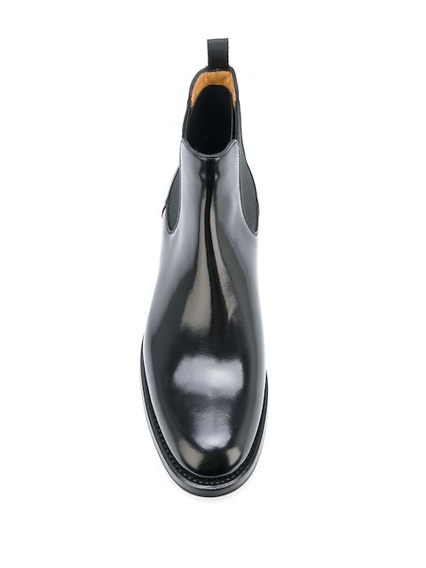 church's black chelsea boots