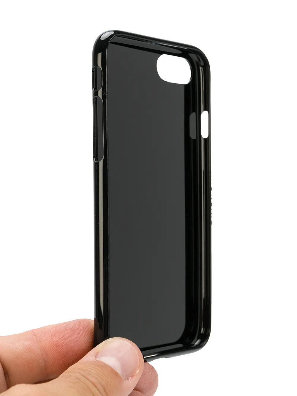 Givenchy slogan print iPhone 7-hoesje Zwart