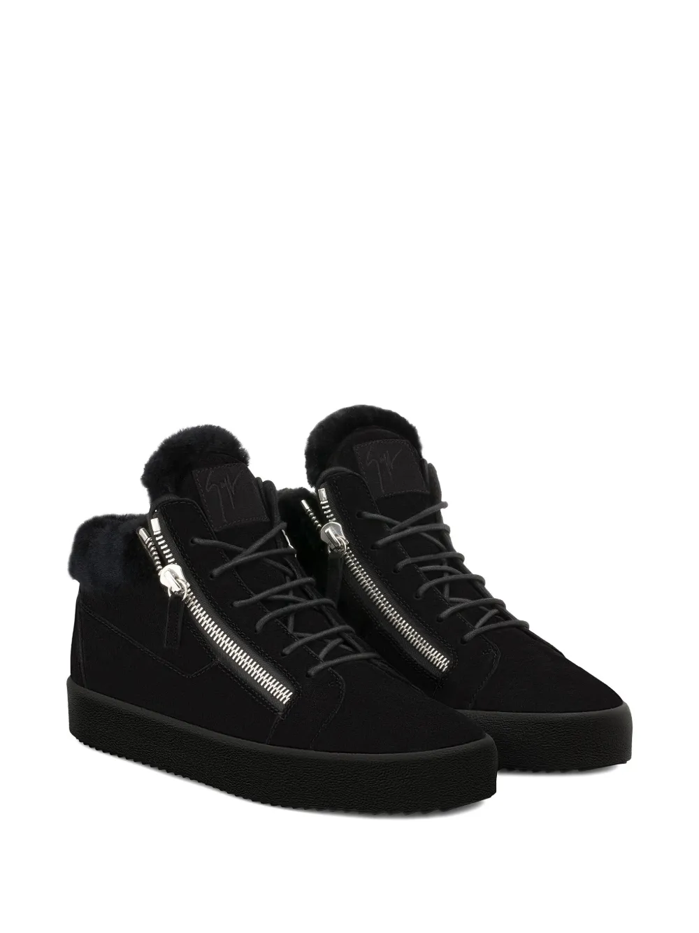 Giuseppe Zanotti Kriss shearling-lined sneakers | Hi-Tops | Image 2