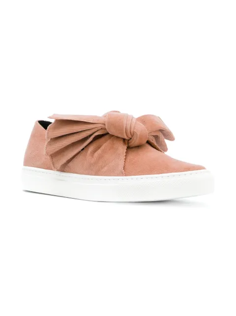 Cédric Charlier flat bow sneakers