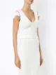 Martha Medeiros jacquard top