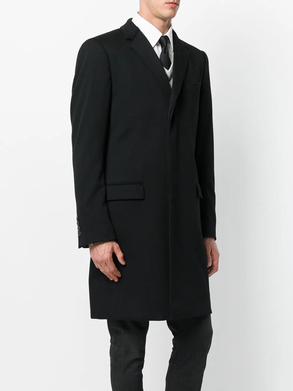 фото Dolce & gabbana однобортное пальто