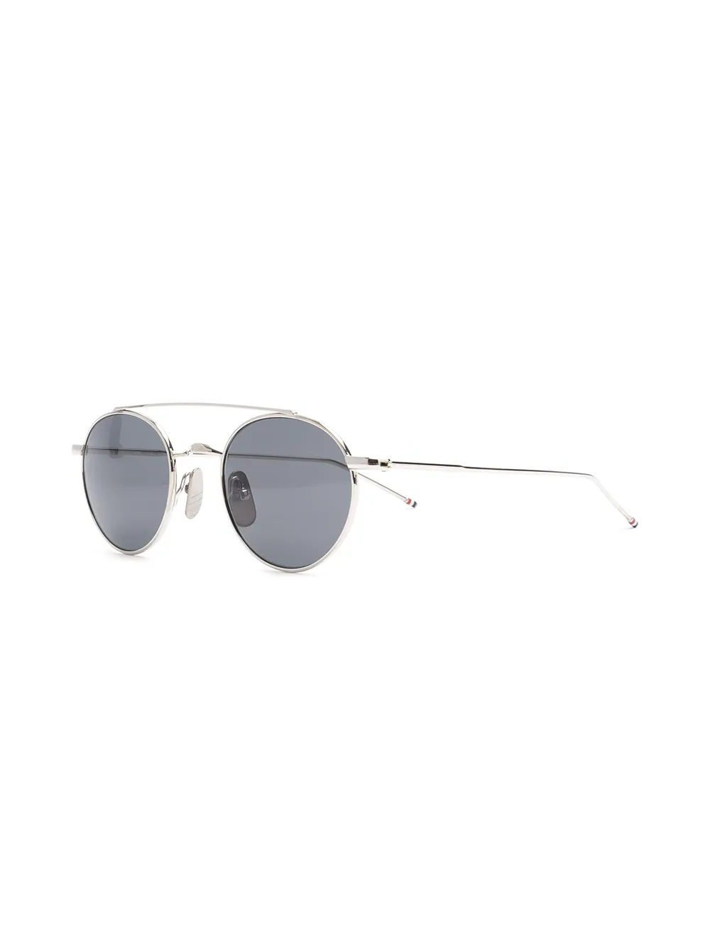 Thom Browne Eyewear round framed sunglasses - Grijs