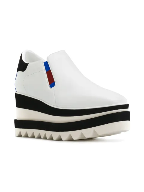 stella mccartney sneak elyse platform sneakers