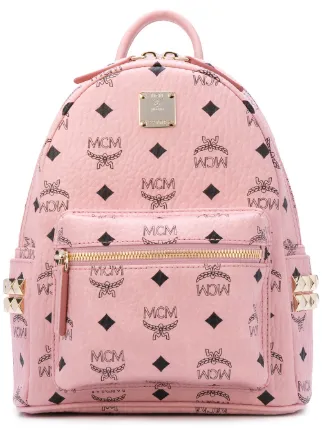 pink mini mcm backpack