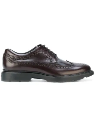 $455 Hogan H304 New Route Brogues - Buy Online - Fast Delivery ... Hogan H304 New Route brogues ...