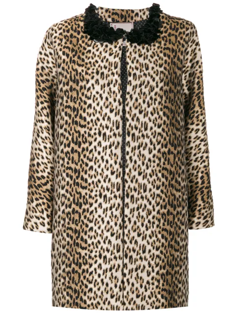 Antonio Marras leopard printed coat