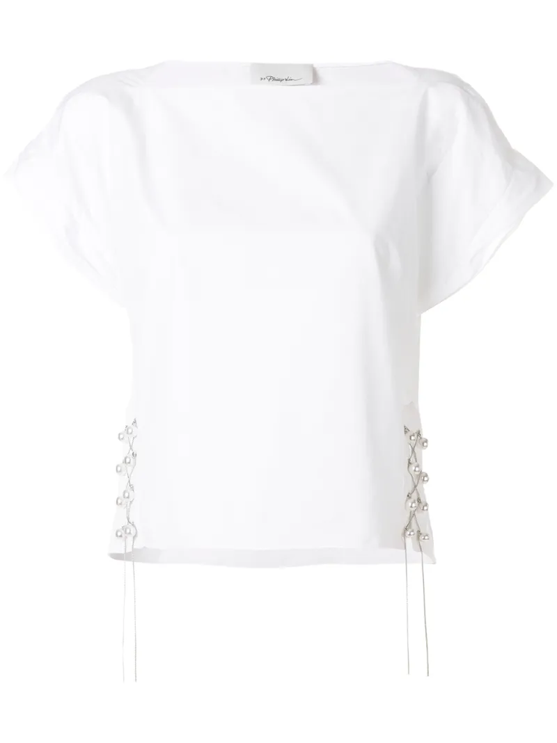 блузка с отделкой  3.1 Phillip Lim