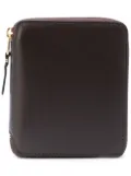 Comme Des Garçons Wallet zip-around leather wallet - Brown