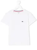 Lacoste Kids logo T-shirt - White