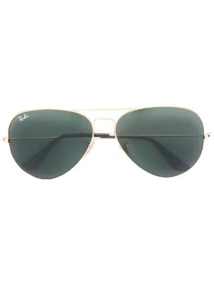Ray-Ban アビエーター サングラス | ゴールドトーン | FARFETCH JP