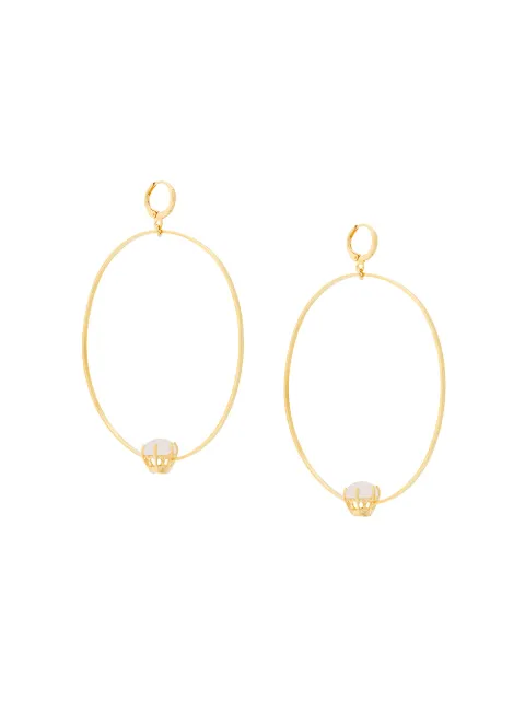 Iosselliani Puro Reversed hoop earrings