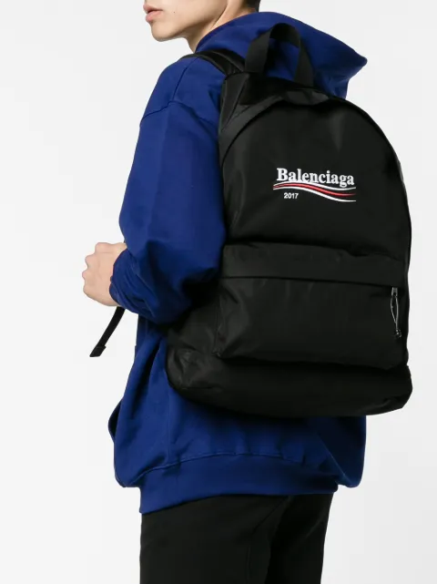 balenciaga blue backpack