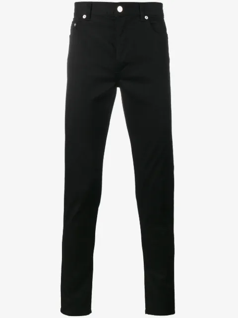 Givenchy Star Embroidered Skinny Jeans