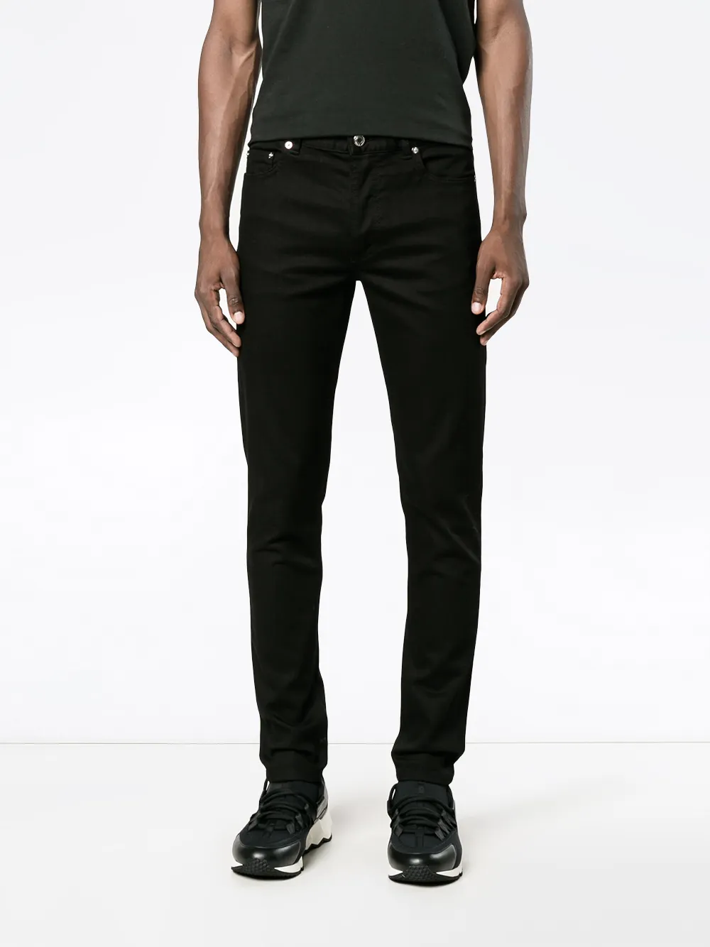  Givenchy Jean Skinny à étoiles Brodées - Noir 