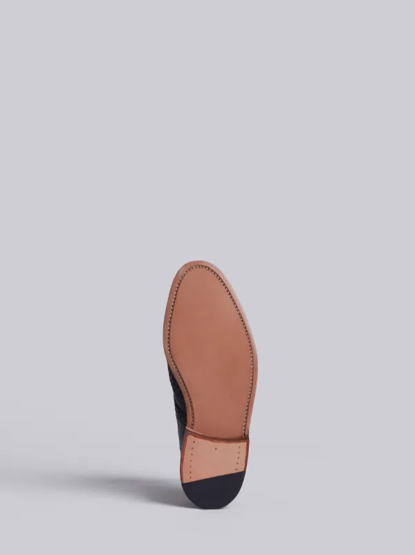 wingtip ankle boots