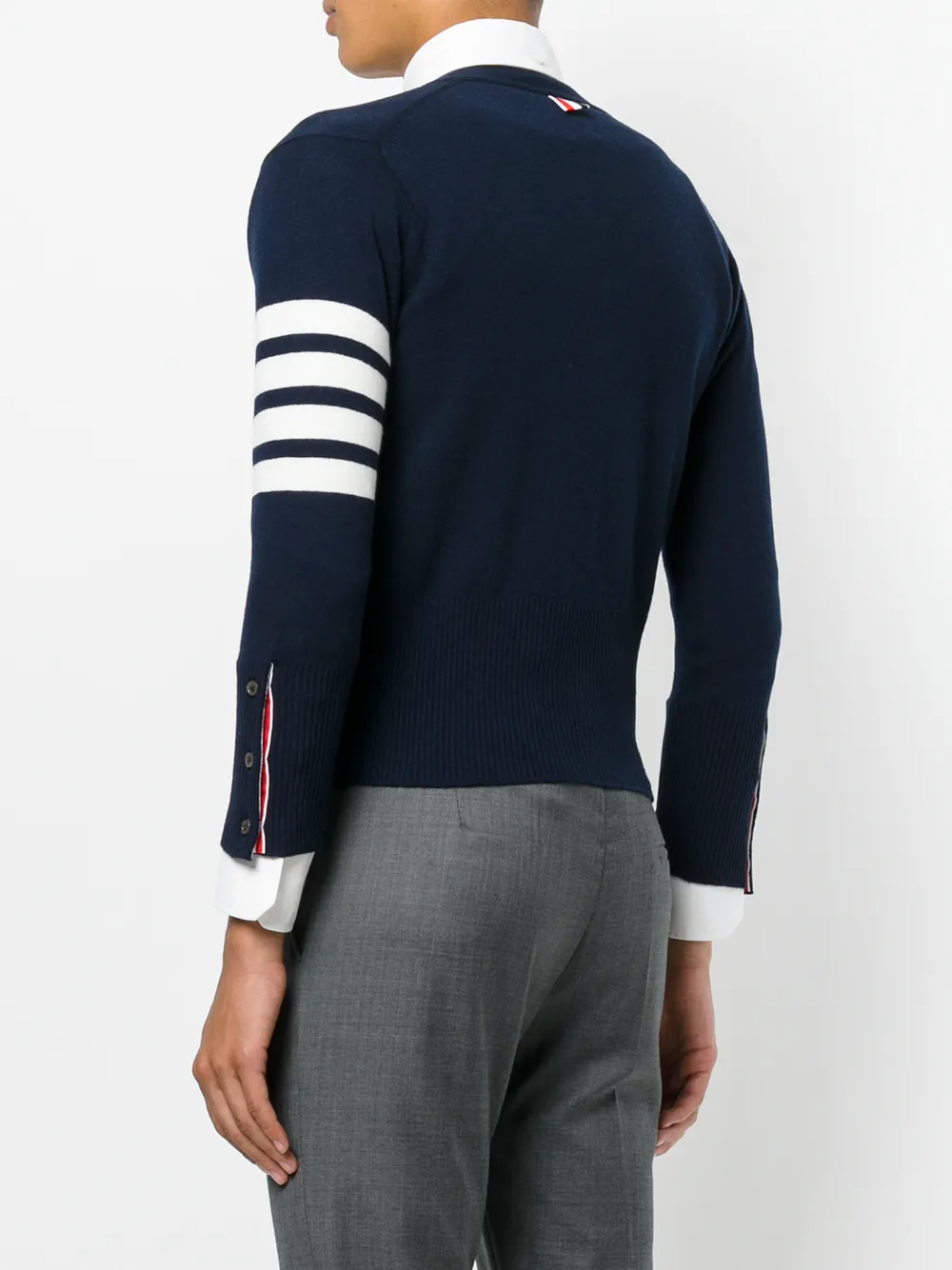Thom Browne Cardigan classico con scollo a V | Abbigliamento | Image 4