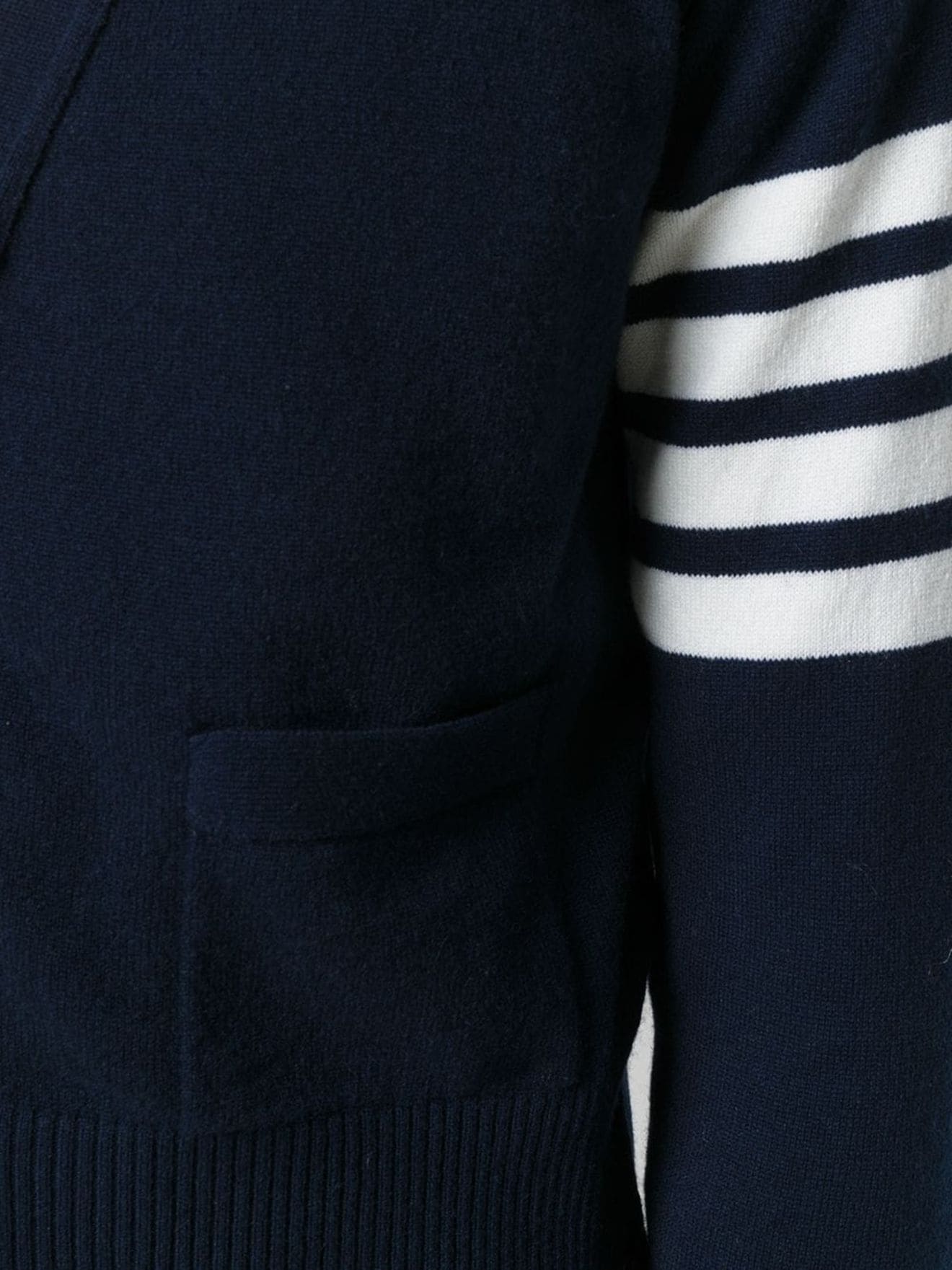 Thom Browne 4-Bar Cashmere Cardigan blue | MODES