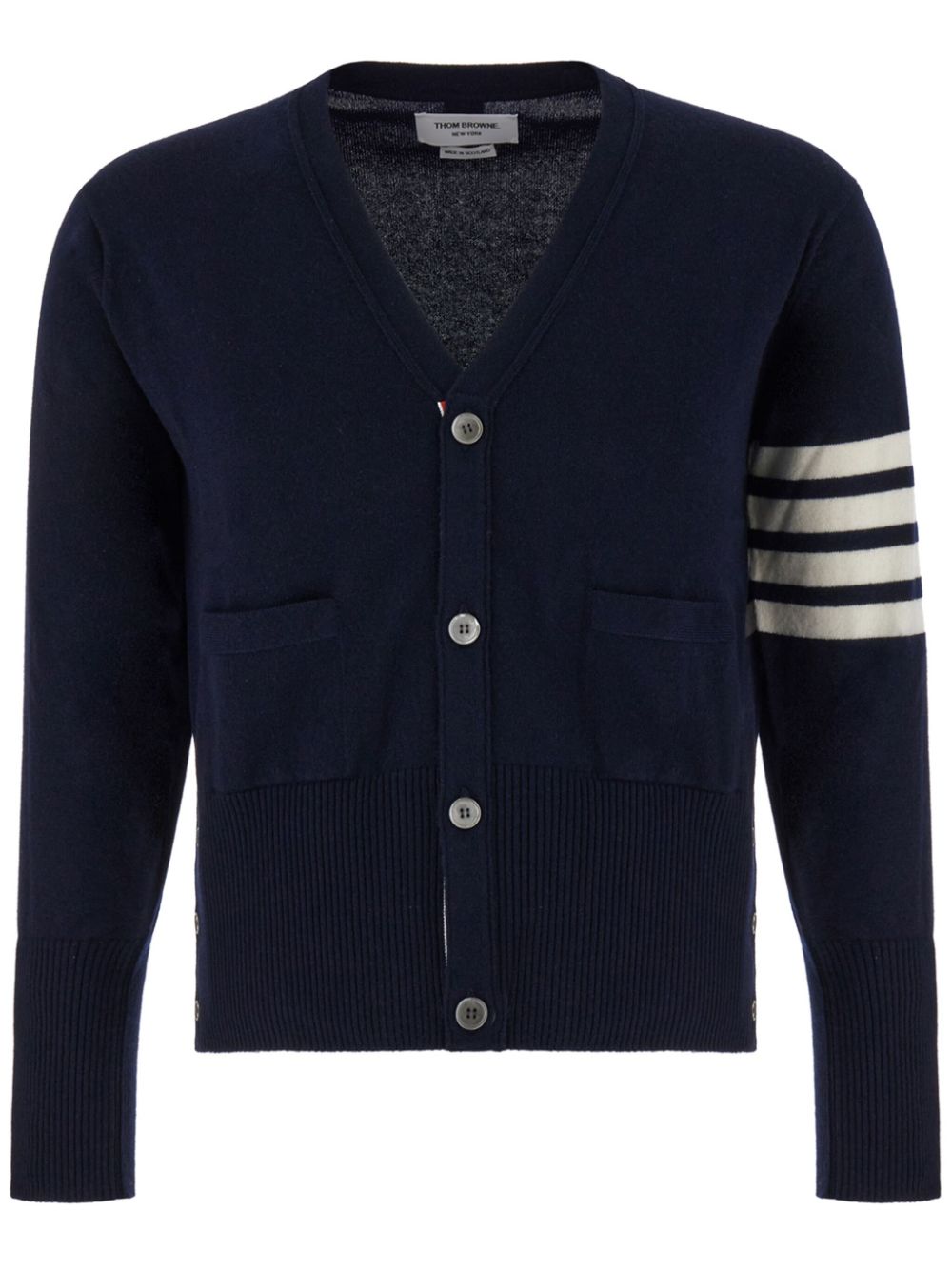 Thom Browne 4-Bar cashmere cardigan - Blue