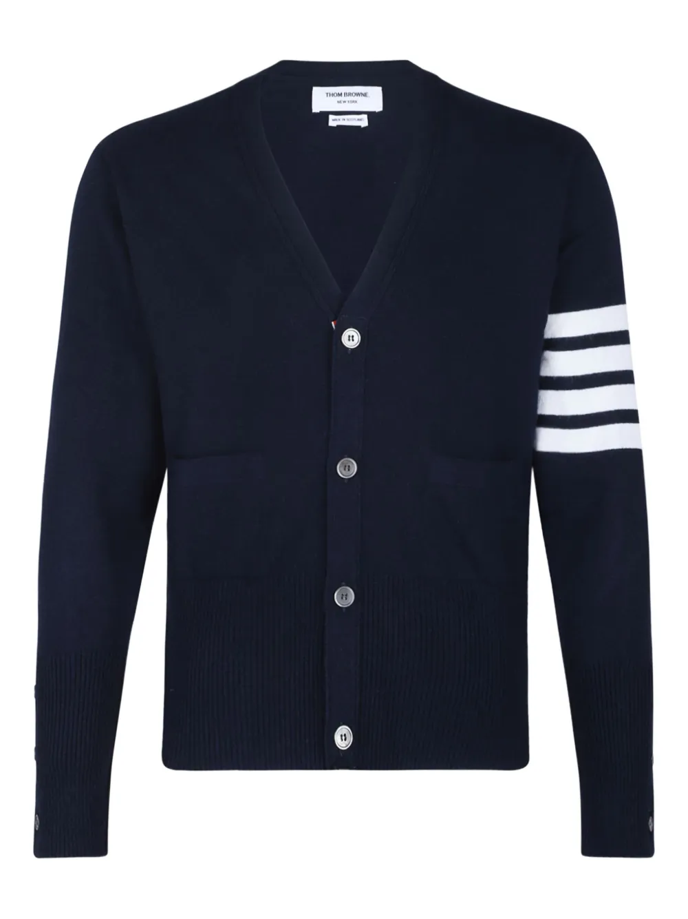 Thom Browne 4-Bar cashmere cardigan