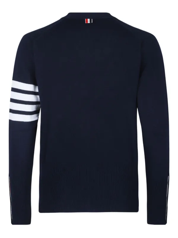 Thom Browne 4-Bar Cashmere Cardigan | Blue | FARFETCH