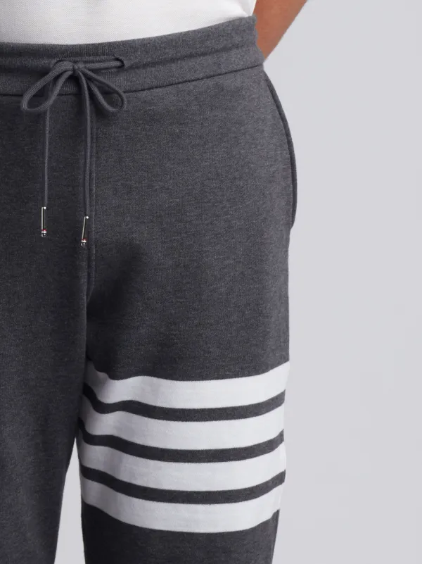 Sweatpant With Engineered 4-Bar Stripe