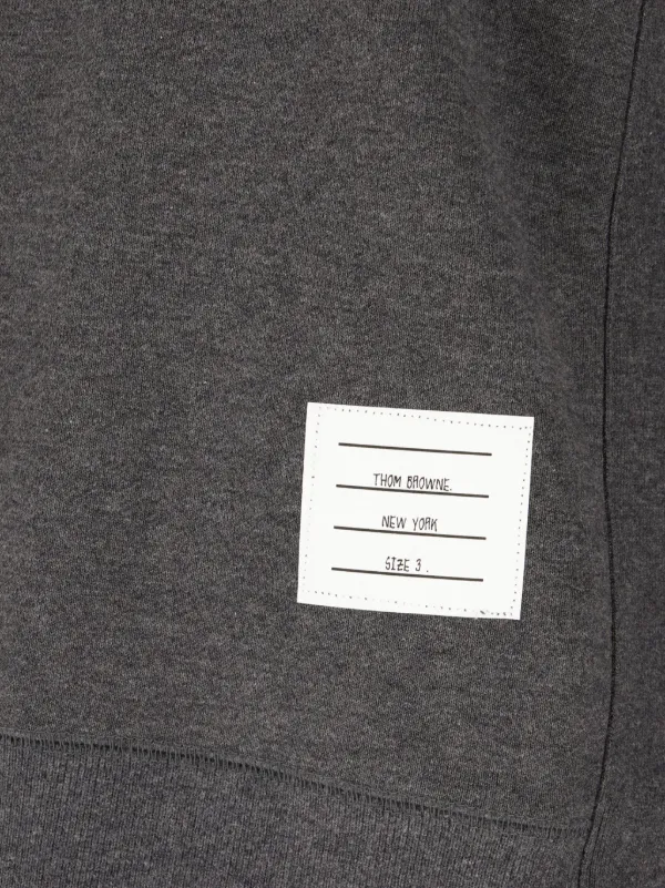 Thom Browne Engineered 4-Bar Jersey Sweatshirt | Grey | FARFETCH Thom Browne Engineered 4-Bar Jersey Sweatshirt | Grey | FARFETCH
