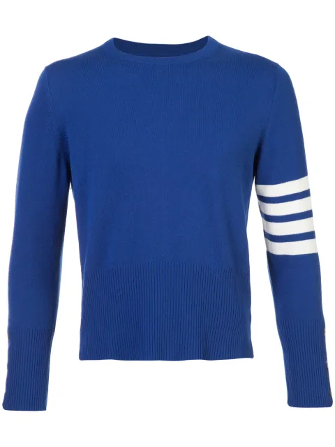 Thom Browne 4-Bar Short Cashmere Pullover